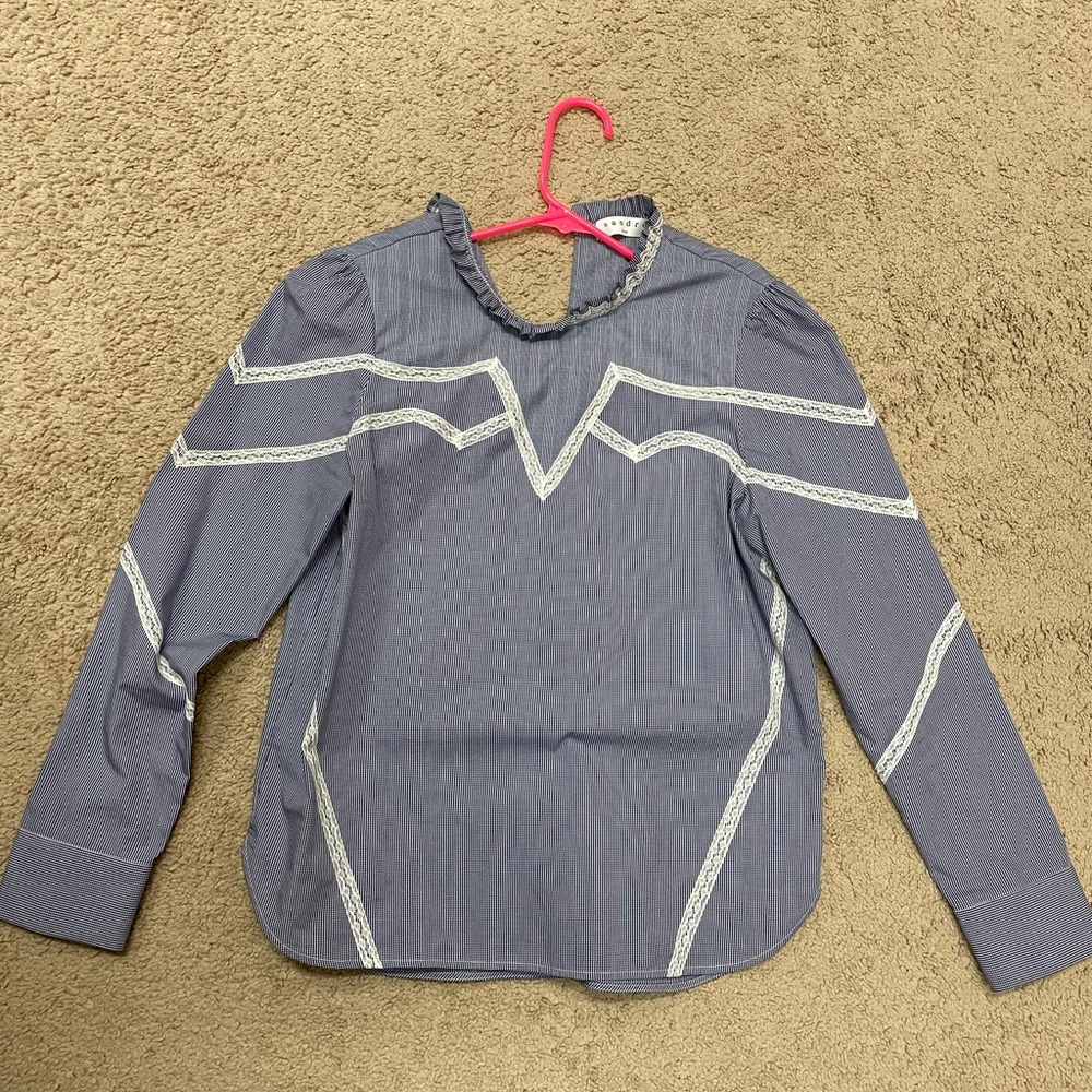cute blue blouses